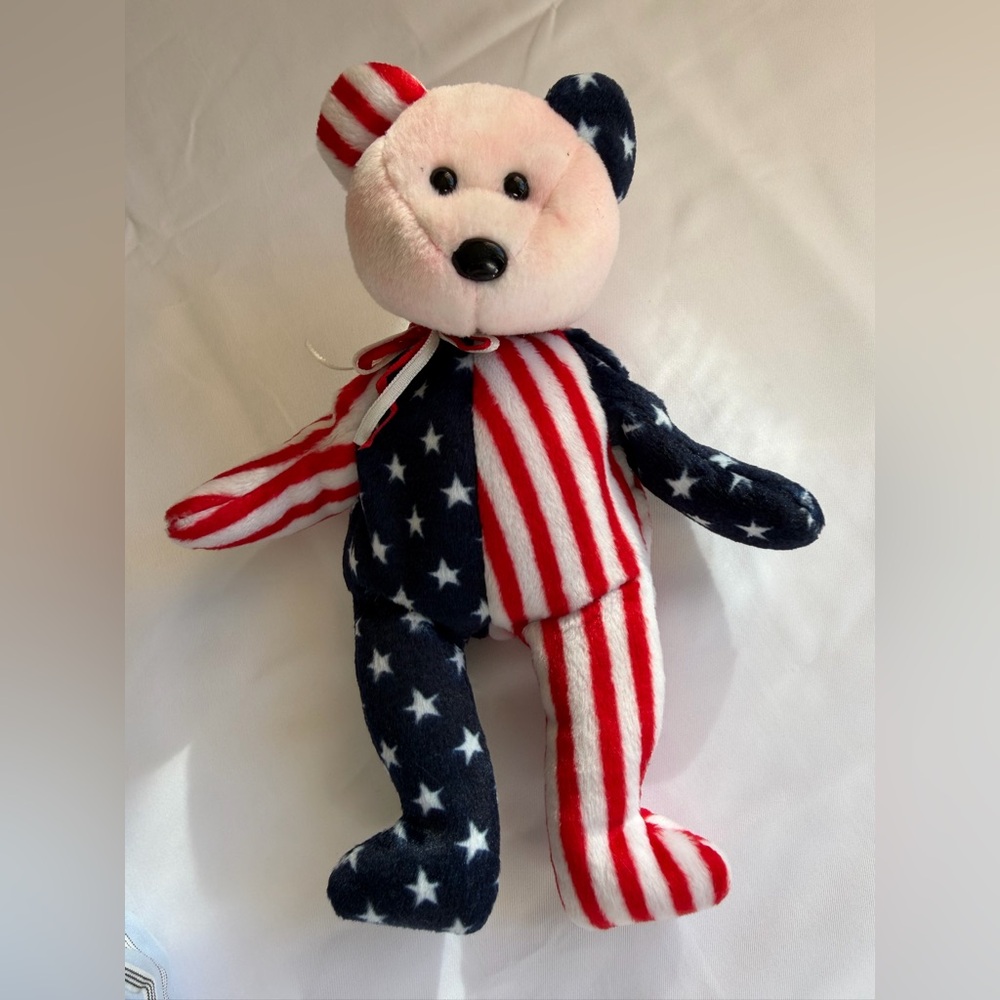 Patriotic Bear Plush Toy